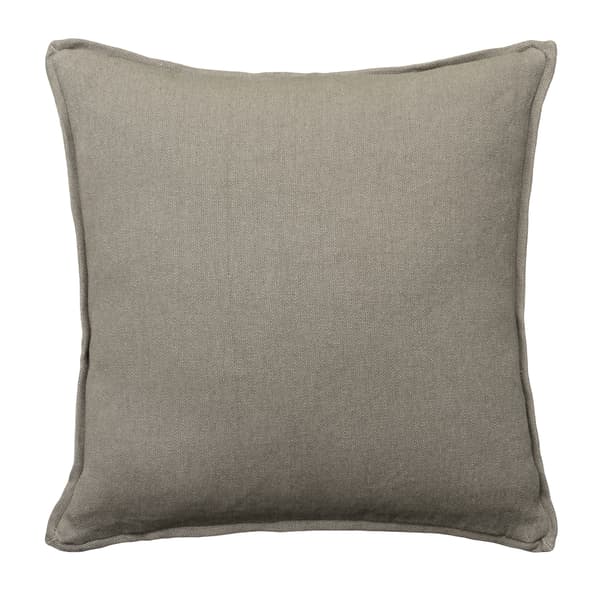 Rocco Mountain, Sustainable Feather, Cushion, 55cm x 55cm - Andrew Martin With Trim/Fringe & Linen & Linen Blend Plain - image 1