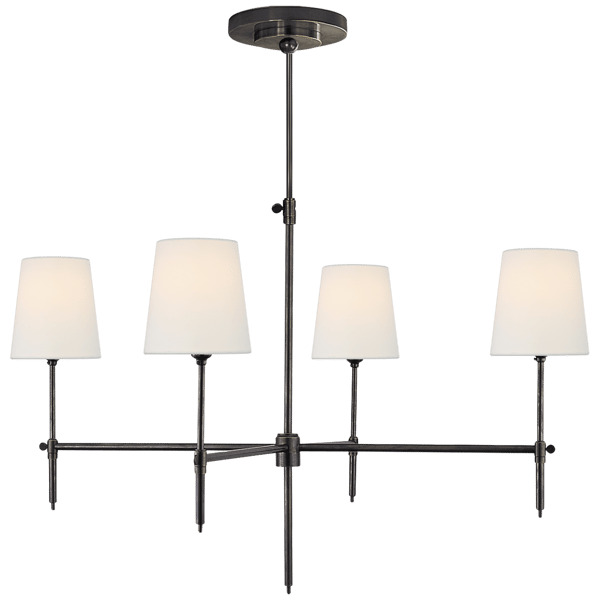 Bryant Chandelier Bronze, Chandelier - Andrew Martin - image 1