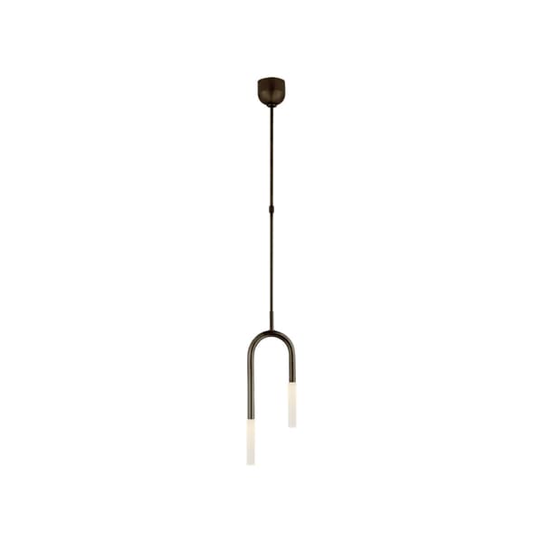 Rousseau Pendant Bronze, Pendant Light, Bronze / Crystal - Andrew Martin - image 1