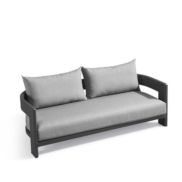 Caicos Sofa Slate, Outdoor Sofa, 2 Seater - Andrew Martin