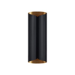 Selfoss Tall Black, Wall Light, Large - Andrew Martin Black