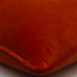 Medici Burnt Sienna, Sustainable Feather, Cushion - Andrew Martin Eco-conscious & Cotton & Velvet Plain - thumbnail 2