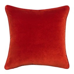 Medici Burnt Sienna, Sustainable Feather, Cushion - Andrew Martin Eco-conscious & Cotton & Velvet Plain - thumbnail 1