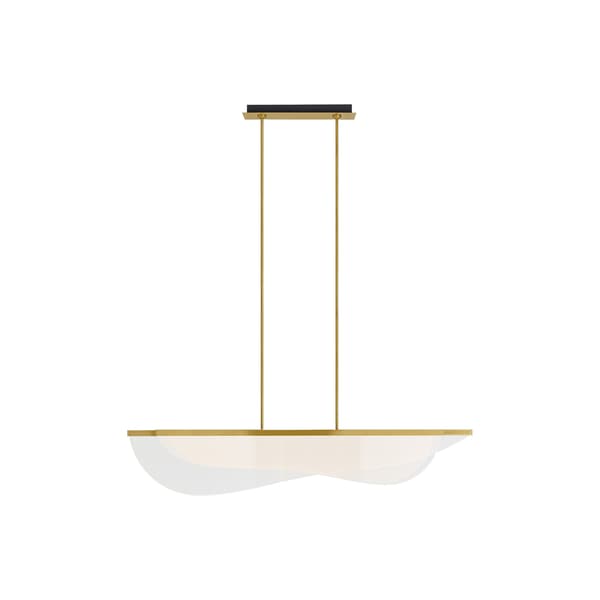 Nyra Pendant Brass, Pendant Light, Plated Brass - Andrew Martin - image 1