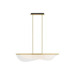 Nyra Pendant Brass, Pendant Light, Plated Brass - Andrew Martin - thumbnail 1