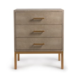 Jasper Bedside Table Cream, Side Chest, Cream - Andrew Martin - thumbnail 2
