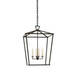 Darlana Pendant Aged Iron, Pendant Light, Large - Andrew Martin - thumbnail 2