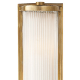 Dresser Short Wall Light Brass, Wall Light, Short, Hand-Rubbed Antique Brass - Andrew Martin - thumbnail 2