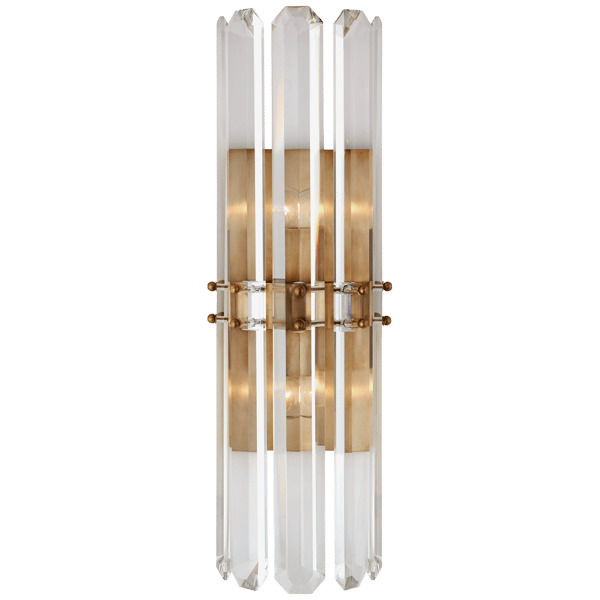 Bonnington Wall Light Brass, Wall Light, Hand-Rubbed Antique Brass - Andrew Martin - image 1