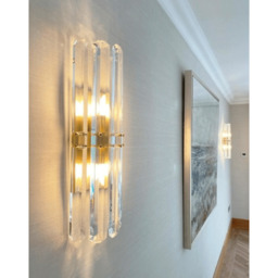 Bonnington Wall Light Brass, Wall Light, Hand-Rubbed Antique Brass - Andrew Martin - thumbnail 2