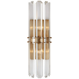 Bonnington Wall Light Brass, Wall Light, Hand-Rubbed Antique Brass - Andrew Martin - thumbnail 1