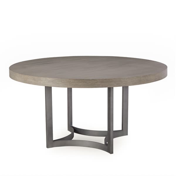 Ashton Round Dining Table, Round Dining Table, Light, Small - Andrew Martin - image 1
