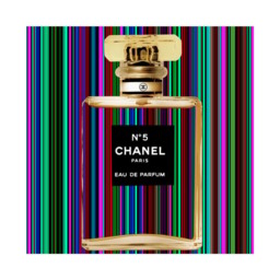 Chanel Stripes Part 1, 100cm x 100cm - Andrew Martin