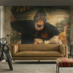 Morse Sofa, Sofa, Bronze/Brown - Andrew Martin Leather - thumbnail 2