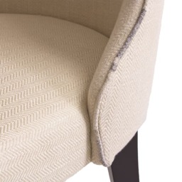 Aldwick Dining Chair Caucasus Linen, Dining Chair - Andrew Martin Linen - thumbnail 2