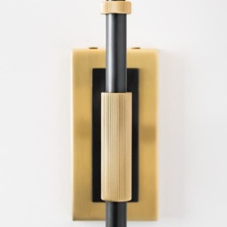 Bowery Tapered Wall Light Bronze, Wall Light, Old Bronze - Andrew Martin - thumbnail 2