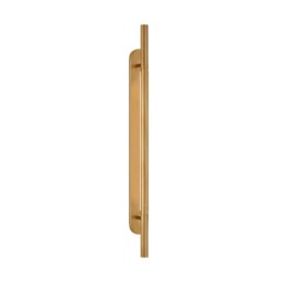 Rousseau Large Wall Light Brass, Wall Light, Large, Antique-Burnished Brass/Crystal - Andrew Martin - thumbnail 1