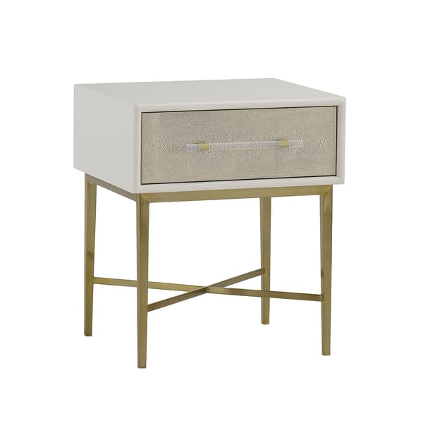 Alice Bedside Table Ivory, Bedside Table - Andrew Martin - image 1