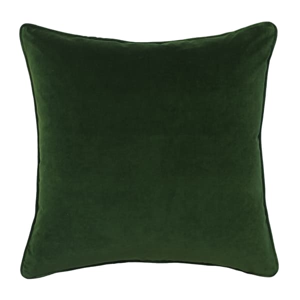 Medici Forest, Sustainable Feather, Cushion - Andrew Martin Eco-conscious & Cotton & Velvet Plain - image 1
