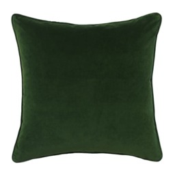Medici Forest, Sustainable Feather, Cushion - Andrew Martin Eco-conscious & Cotton & Velvet Plain - thumbnail 1