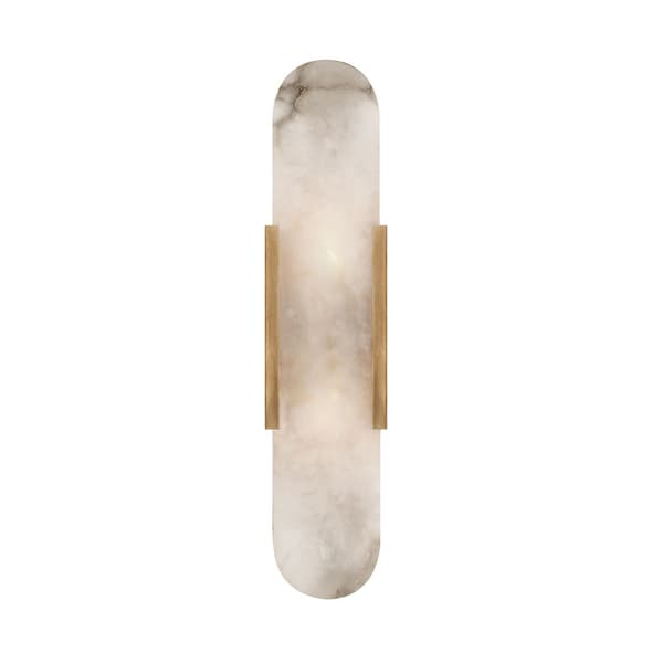Melange Wall Light Brass, Wall Light, Antique-Burnished Brass - Andrew Martin - image 1