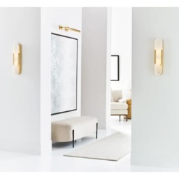 Melange Wall Light Brass, Wall Light, Antique-Burnished Brass - Andrew Martin - thumbnail 2