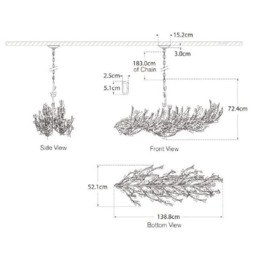 Farfalle Pendant Gild, Pendant Light - Andrew Martin - thumbnail 2