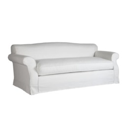 Burford Sofa, Sofa, White - Andrew Martin Linen