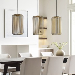 Kai Pendant Brass, Pendant Light, Natural Brass - Andrew Martin - thumbnail 2