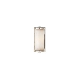 Dresser Short Wall Light Nickel, Wall Light, Short, Polished Nickel - Andrew Martin - thumbnail 1