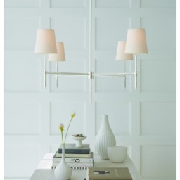 Bryant Chandelier Nickel, Polished Nickel - Andrew Martin - thumbnail 2