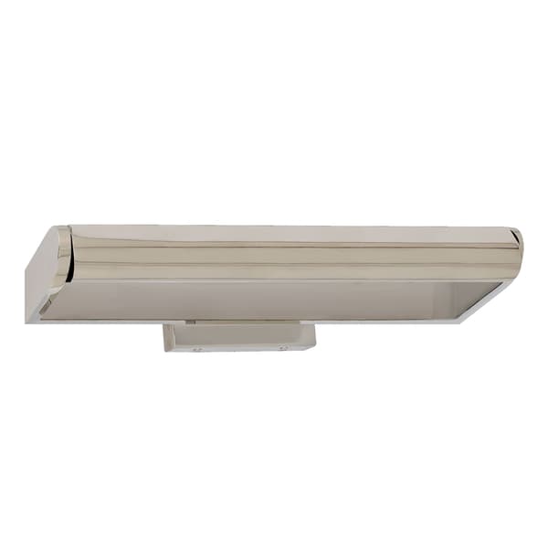 David Wall Light Nickel, Picture Light, Large, Polished Nickel - Andrew Martin - image 1