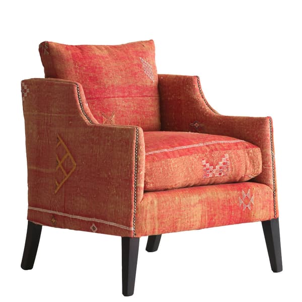 Regal Chair Moroccan Orange, Chair - Andrew Martin Other Fabric - image 1