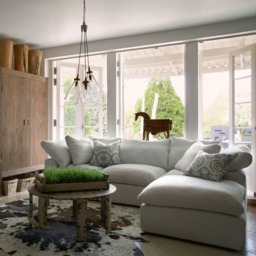 Truman Sofa Junior Custom, Truman Jnr Footstool, Footstool - Andrew Martin - thumbnail 2