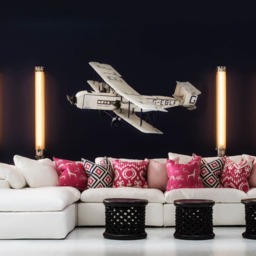 Truman Sofa Large Custom, Truman Large Footstool, Footstool - Andrew Martin - thumbnail 2