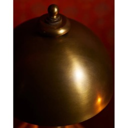 Totie Table Lamp Brass, Desk Lamp, Hand-Rubbed Antique Brass - Andrew Martin - thumbnail 2