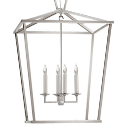 Darlana Pendant Nickel, Pendant Light, Mini, Polished Nickel - Andrew Martin - thumbnail 2