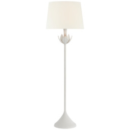 Alberto Floor Lamp White, Floor Lamp, Plaster White - Andrew Martin