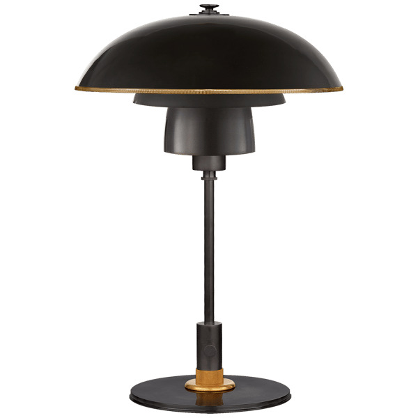 Whitman Table Lamp Bronze, Desk Lamp, Bronze/Antique Brass - Andrew Martin - image 1