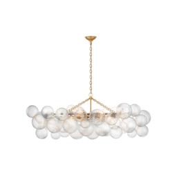 Talia Linear Chandelier Gild, Chandelier, Medium - Andrew Martin - thumbnail 1