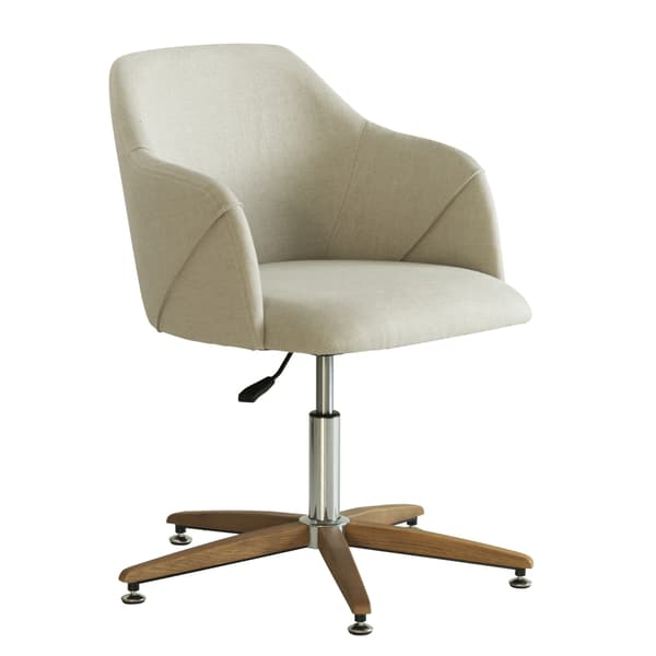 Koda Desk Chair, Desk Chair, Light Neutral - Andrew Martin Other Fabric - image 1