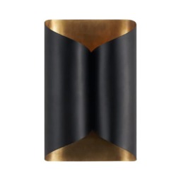 Selfoss Wide Wall Light Brass, Wall Light, Small, Antique Brass - Andrew Martin - thumbnail 1