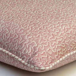 Pollen Pink, Sustainable Feather, Cushion - Andrew Martin Eco-conscious & Linen Blend & Viscose Blend Small Prints - thumbnail 2