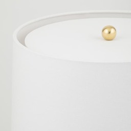 Montgomery Table Lamp, Table Lamp, White - Andrew Martin - thumbnail 2