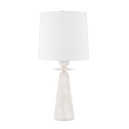 Montgomery Table Lamp, Table Lamp, White - Andrew Martin