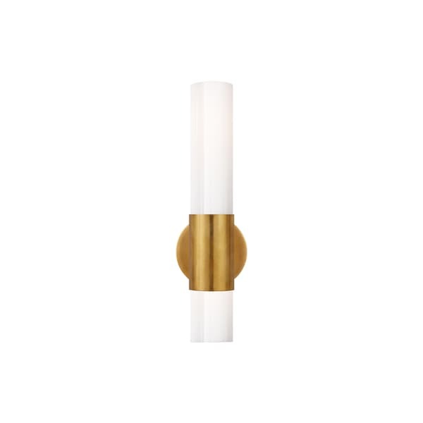 Penz Wall Light Brass, Wall Light, Hand-Rubbed Antique Brass - Andrew Martin - image 1