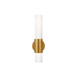 Penz Wall Light Brass, Wall Light, Hand-Rubbed Antique Brass - Andrew Martin - thumbnail 1
