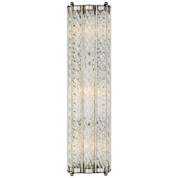 Eaton Linear Wall Light Nickel, Wall Light, Polished Nickel - Andrew Martin - image 1