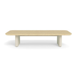 Caicos Coffee Table Bone - Andrew Martin - thumbnail 2