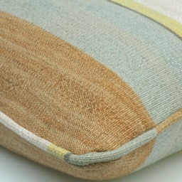 Skiathos Lime Biscuit Rectangular, Sustainable Feather, Cushion, 55cm x 40cm, LimeBiscuit - Andrew Martin Cotton & Cotton Blend & Linen & Linen Blend - thumbnail 2